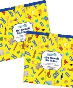 Barker Creek ABC Animals Folders, 24/Package
