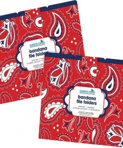 Barker Creek Bandana Folders, 24/Package