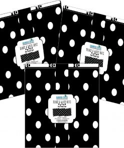 Barker Creek Black & White Dots Folders, 36/Package