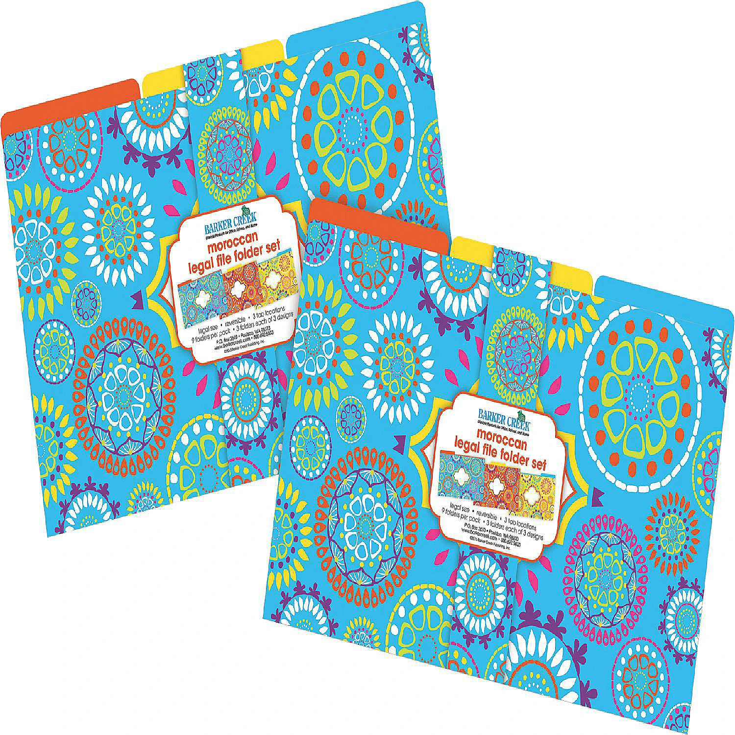 Barker Creek Moroccan Legal Folders, 18/Package - Image 3