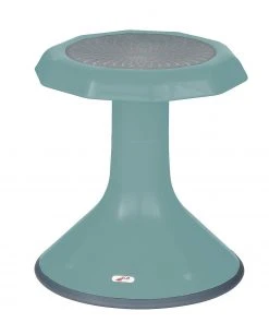 ECR4Kids 15" ACE Wobble Stool - Active Flexible Seating Chair for Kids - Classrooms and Homel - Seafoam