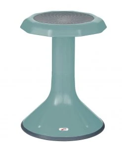 ECR4Kids 18" ACE Wobble Stool - Active Flexible Seating Chair for Kids - Classrooms and Home - Seafoam