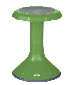 ECR4Kids 18" ACE Wobble Stool - Active Flexible Seating Chair for Kids - Classrooms and Homel - Grassy Green