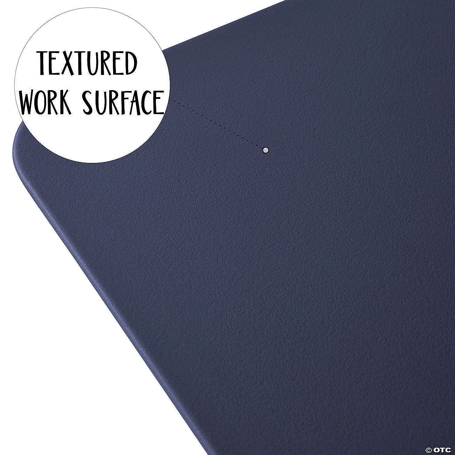 ECR4Kids® The Surf Portable Lap Desk, Flexible Seating - 10 Pack, Navy - Image 4