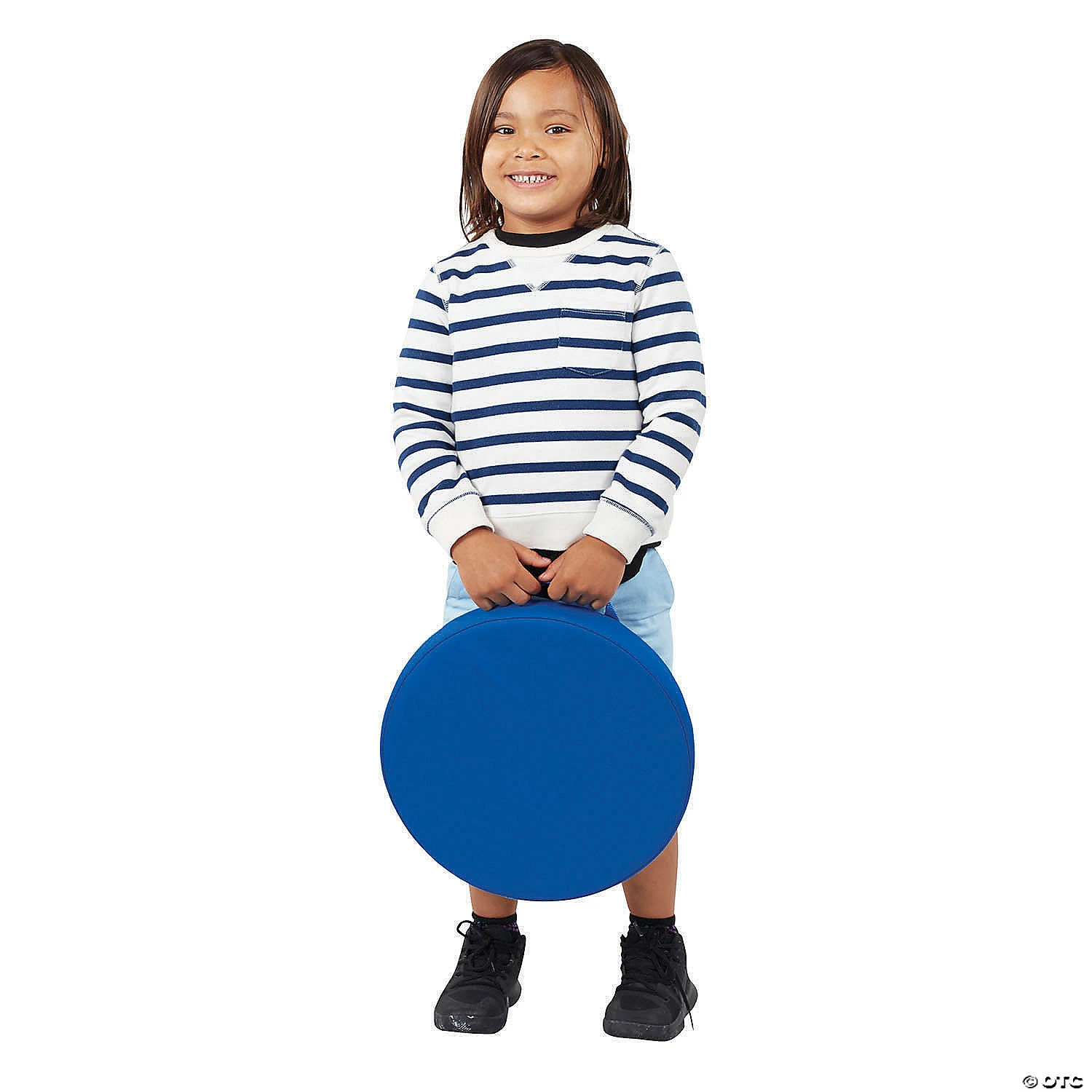 Factory Direct Partners SoftScape 15 in Round Floor Cushions, 6-Piece - Assorted - Image 2