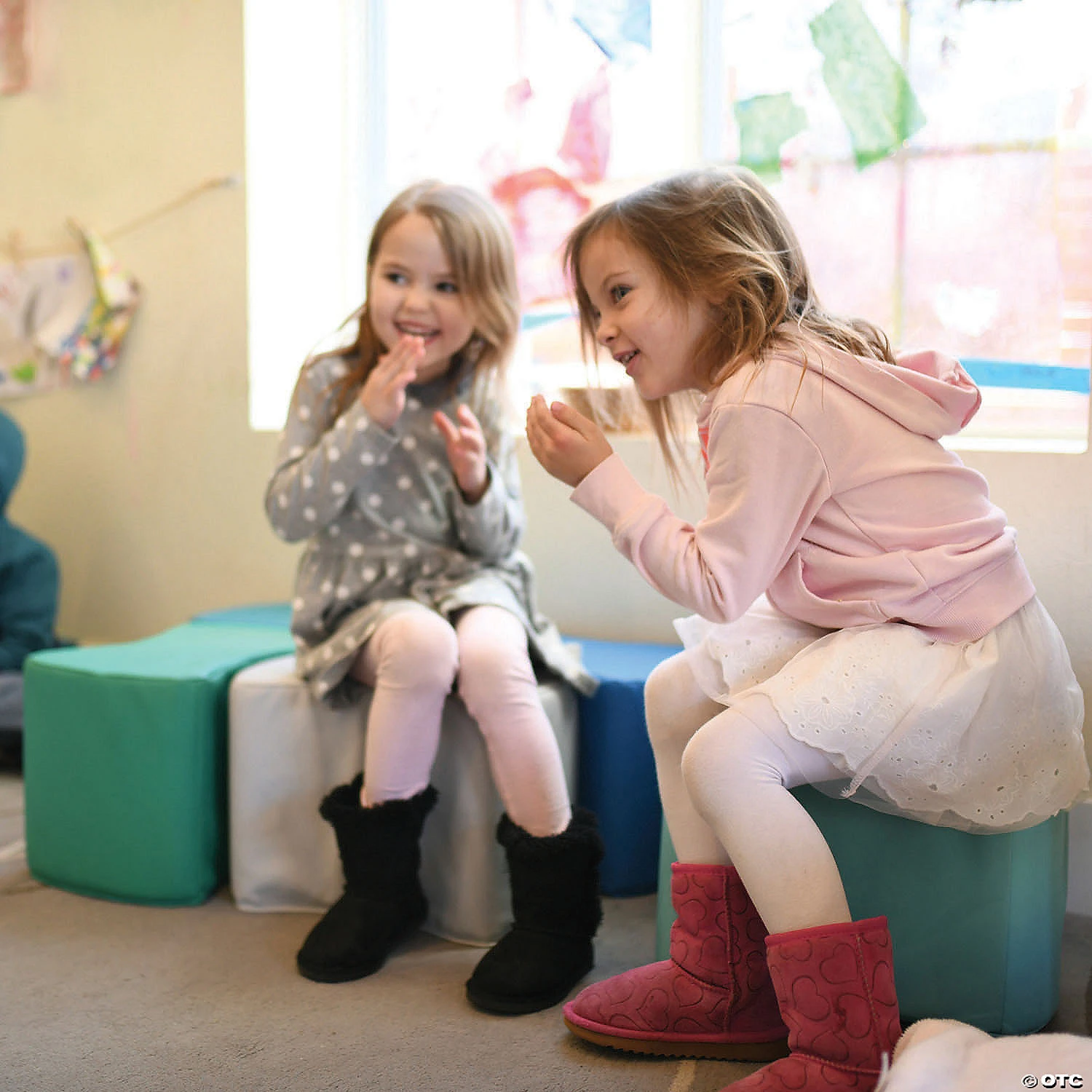 Factory Direct Partners SoftScape Butterfly Seating Set 10 in Height, 6-Piece - Contemporary - Image 3