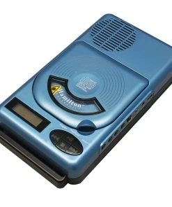 HamiltonBuhl Top-Loading Portable Classroom CD Player with USB and MP3