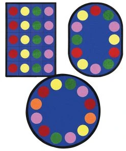 Joy Carpets Lots Of Dots Classroom Rug