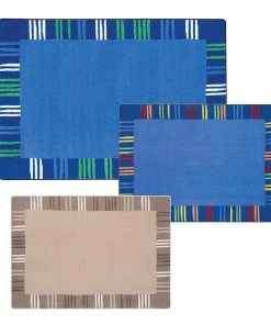 Joy Carpets Seeing Stripes Classroom Rug