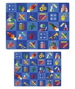 Joy Carpets Steam Into Learning Classroom Rug