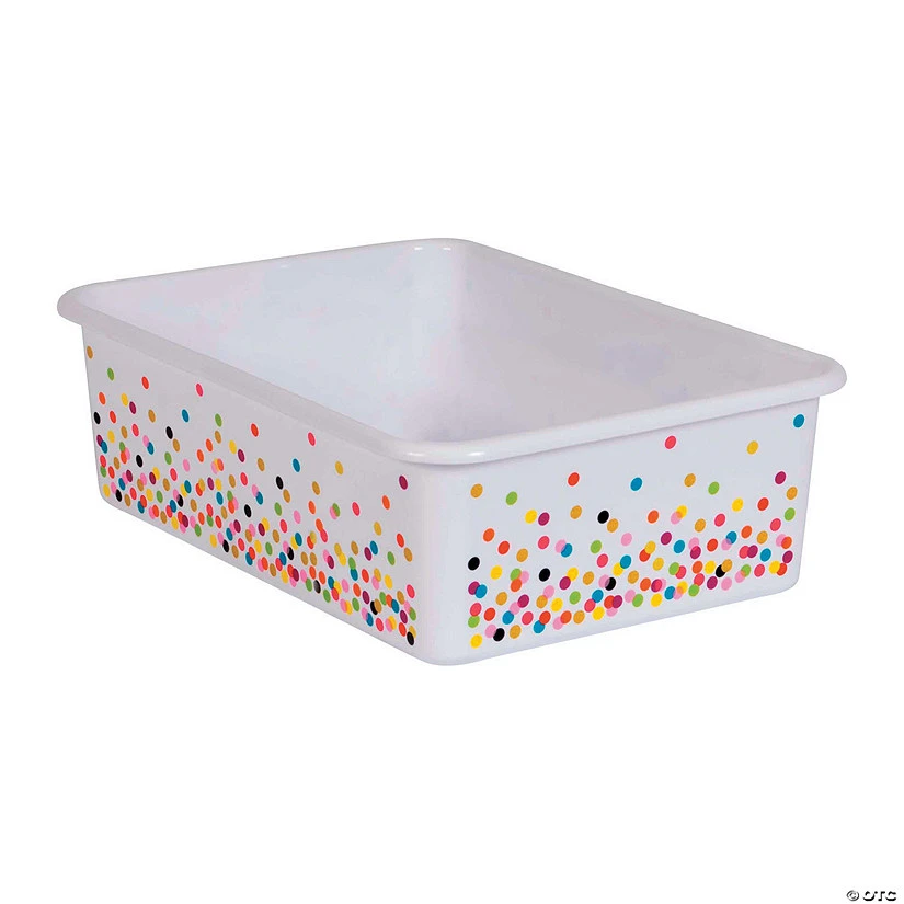 Large Confetti Storage Bin