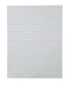 Magnetic Jumbo Dry Erase Lined Paper Charts - 6 Pc.