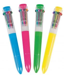 Neon Shuttle Pens - 12 Pc.