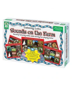Sounds on a Farm Listening Lotto Game