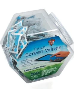 Touch Screen Wipes Tub Of 200